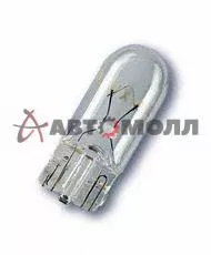 Лампа дополнительного освещения 12V W5W 5W Osram W2.1*9.5d ORIGINAL LINE