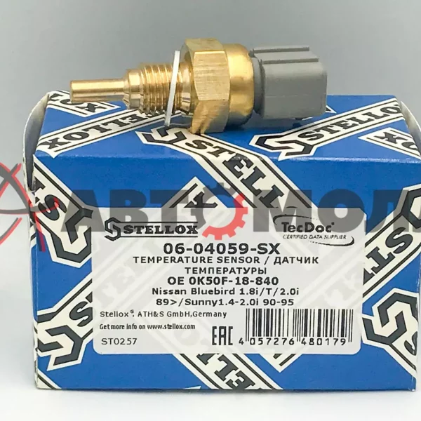 Датчик температуры охлаждающей жидкости Stellox 0604059SX Nissan Bluebird 1.8i/T/2.0i 89>/Sunny1.4-2
