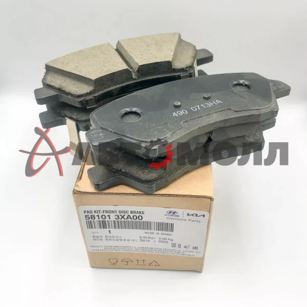 Колодки тормозные передние Hyundai/Kia 581013XA00 Hyundai Avante Elantra,