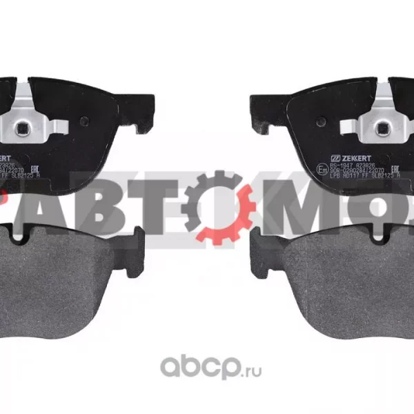 Колодки тормозные передние Zekkert BS1947 BMW X5 E70,F15,F85 06- X6 E71,E72,F16,F86 E400245 JBP0271