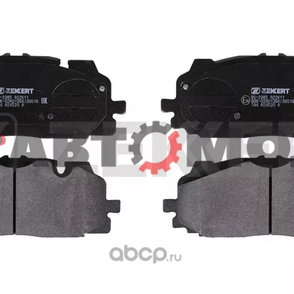 Колодки тормозные передние Zekkert BS2385 Audi A4 V 15- A5 II 16- A8 IV 17- Q5 II 16 JBP0577 E400675