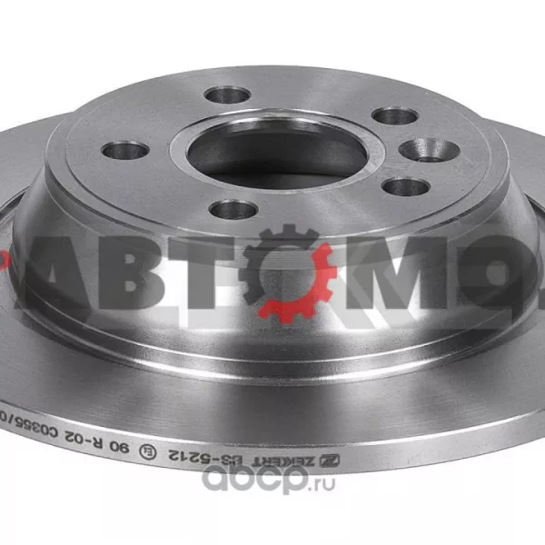 Диск тормозной задний Zekkert BS5212 Focus II 05- Mondeo IV 07- Kuga 08- Range Rover JBD0173 K010540