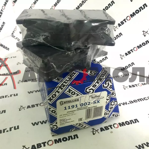 Колодки тормозные передние Stellox 1191002SX Lexus GS 300/430 05-