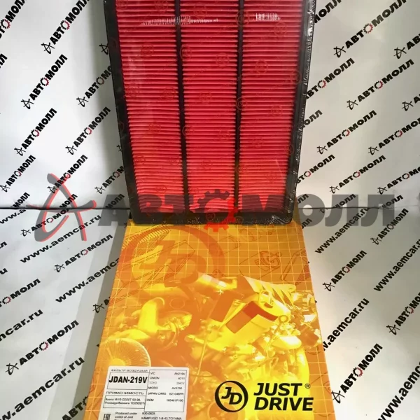 Фильтр воздушный JustDrive JDAN219V Nissan Avenir W10 CD20T 93-98 Nissan Pressage Bassara YD25DDTi