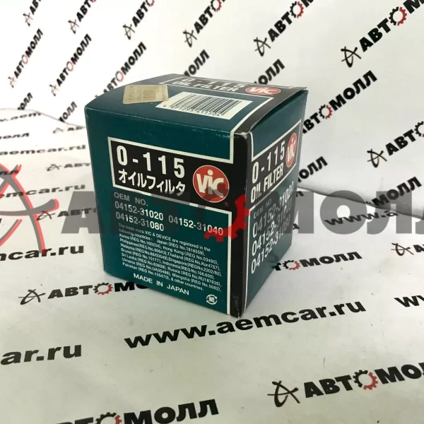 Фильтр масляный VIC O115 NFT3216 JFM0042 0415231080 0415238010 04152YZZA3
