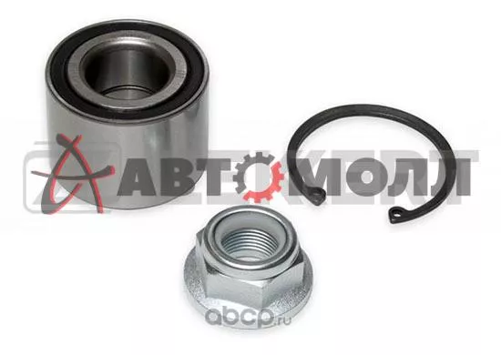 Подшипник ступицы задней Zekkert RL1135 без ABS комплект Logan I II 04- Sandero I II JEW0098 DWB0033
