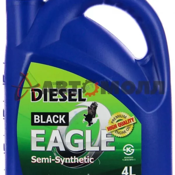 Масло моторное Eagle Black Diesel 5W-30 CG-4 полусинтетическое 4л (Корея)
