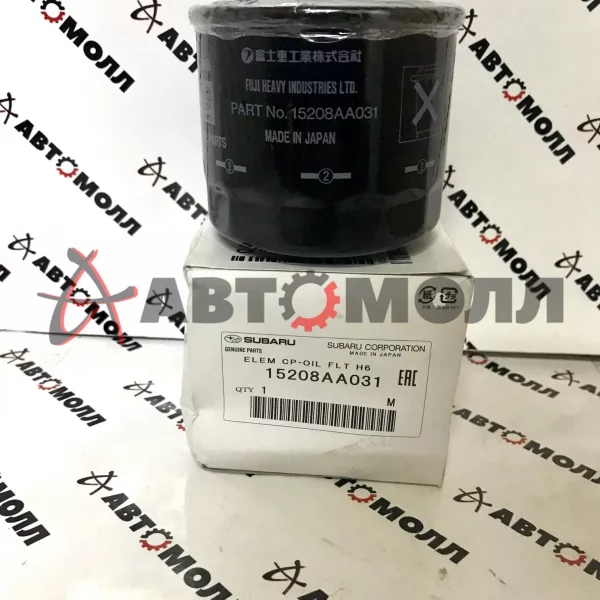 Фильтр масляный Subaru 15208AA031