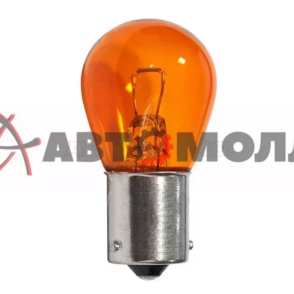 Лампа дополнительного освещения 12V PY21W 21W SAT STPY21W12V желтый цвет
