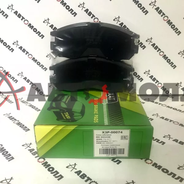 Колодки тормозные передние IXAT X3P0074 Mirage/Lancer many,Galant 89-,Dingo 98-00 PF3271 D6043MH