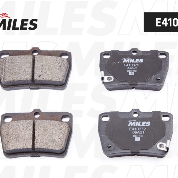 Колодки тормозные задние Miles E410372 TO RAV4 1# 94- 2# 00-; CHERY TIGGO 2005-